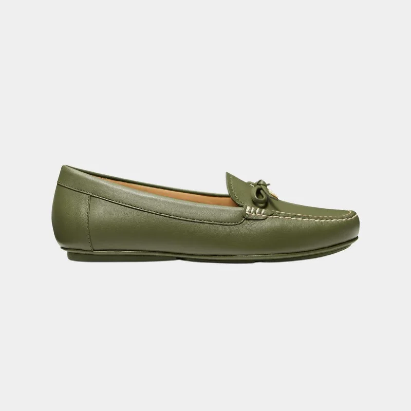 Michael Kors Juliette Moccasin Smokey Olive W