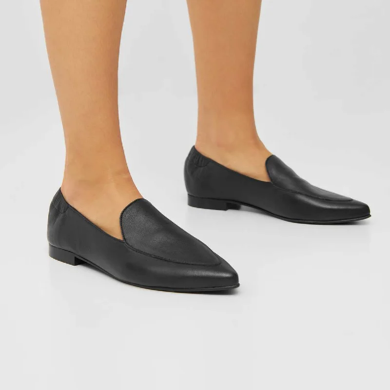 Bianco Biatracey Leather Loafer Black W