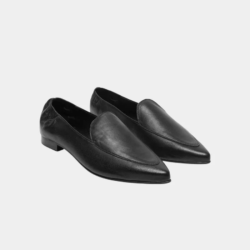 Bianco Biatracey Leather Loafer Black W