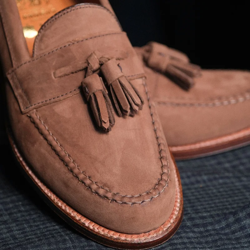 Alden x Brogue Handsewn Mocc Tassel Loafer