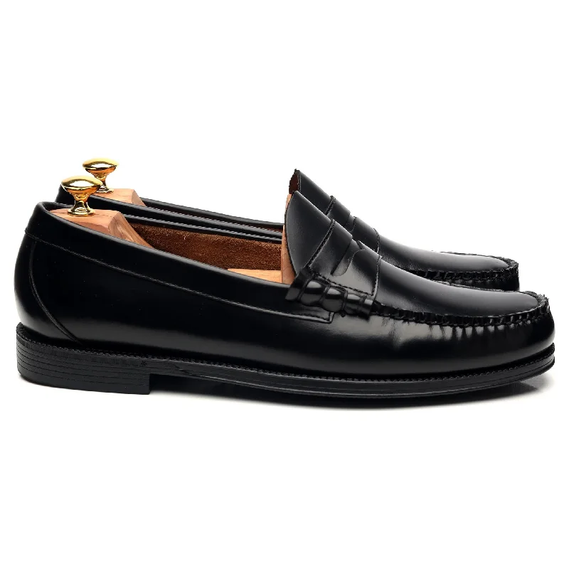 'Weejuns' Black Leather Loafers UK 11