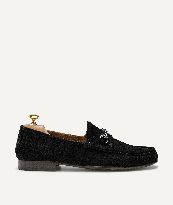 Chain Loafer in Suede