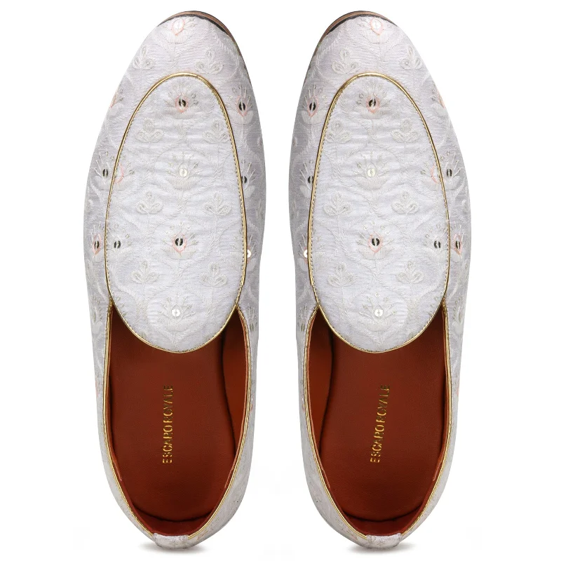 Wedlock Ivory Designer Loafers