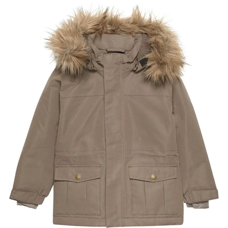 En Fant Jacket Solid Chocolate Chip