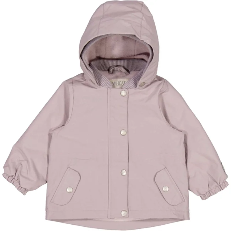 Wheat Jacket w. Fleece Gry Tech Purple Dove