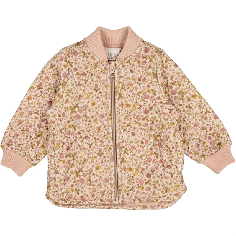 Wheat Thermo Watercolor Flora Jacket Loui