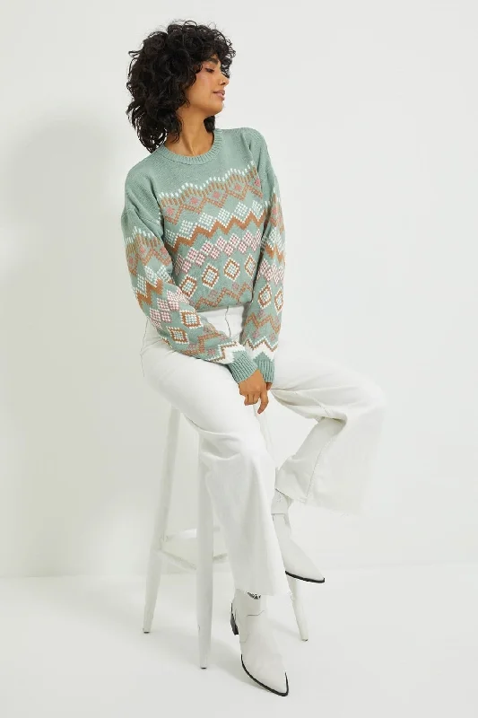 DressBetty - Womens Jacquard Knitwear Sweater