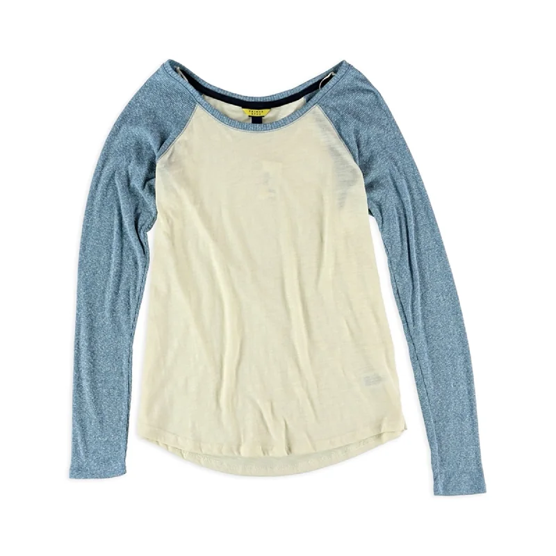 Aeropostale Womens Raglan Ls Basic T-Shirt