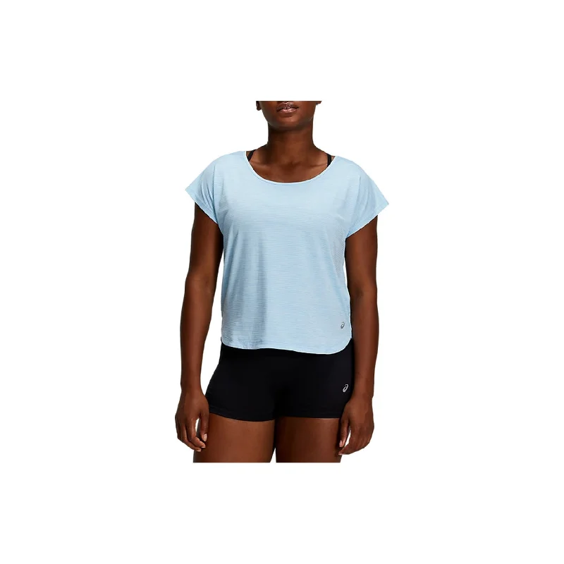 Asics Womens Stripe Basic T-Shirt