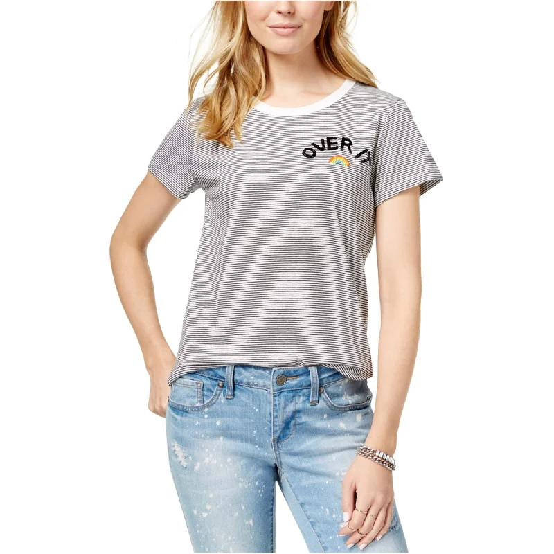 Bow & Drape Womens Over It Graphic T-Shirt