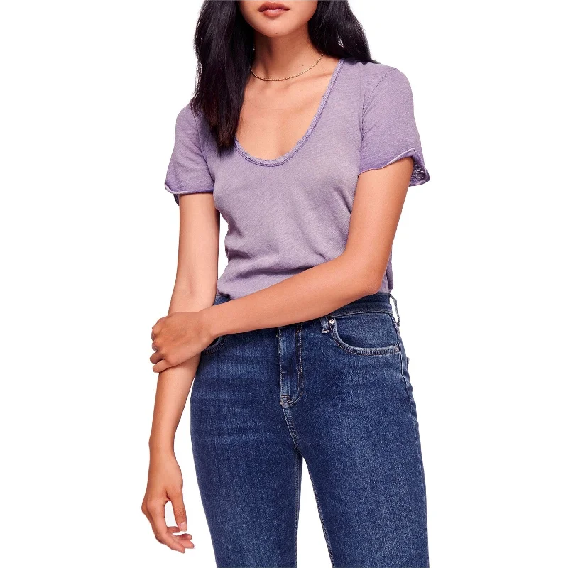 Free People Womens Saturday Basic T-Shirt