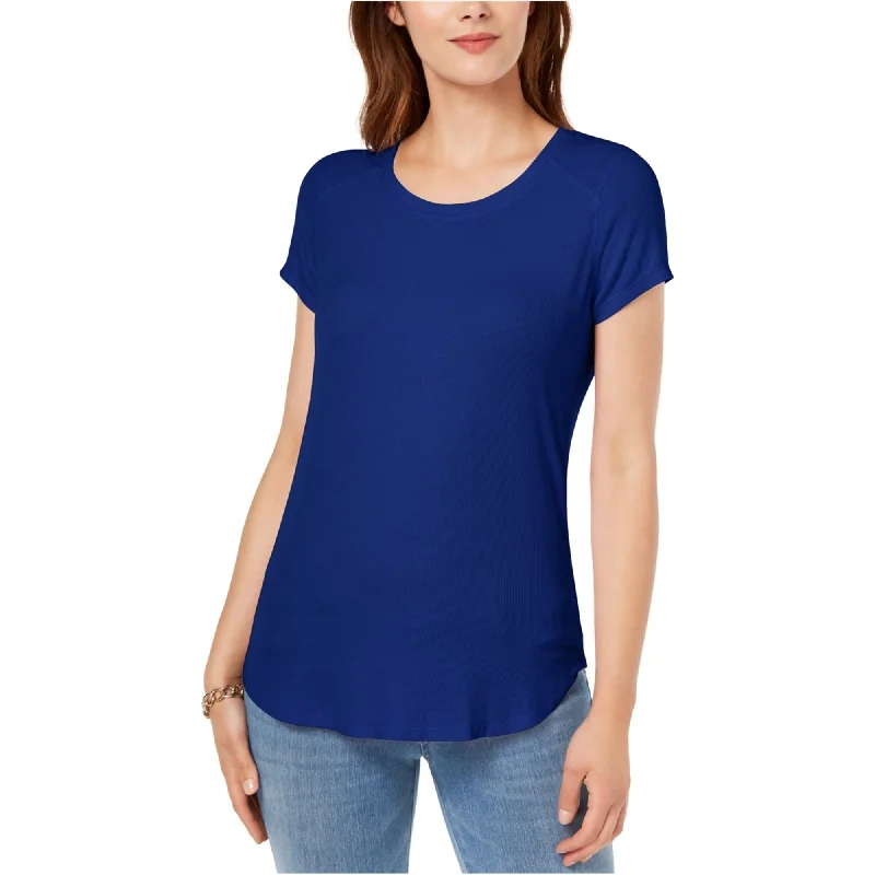 I-N-C Womens Bloom Basic T-Shirt