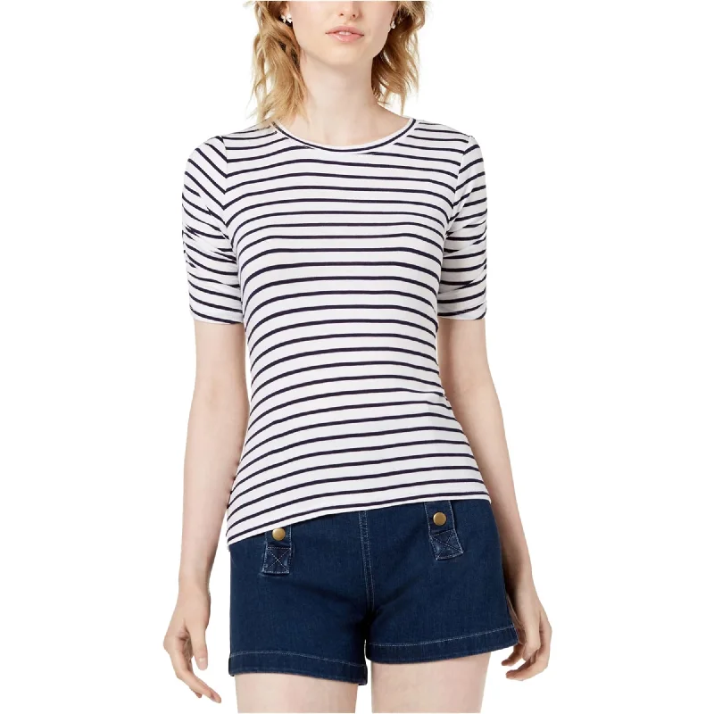 Maison Jules Womens Striped Basic T-Shirt