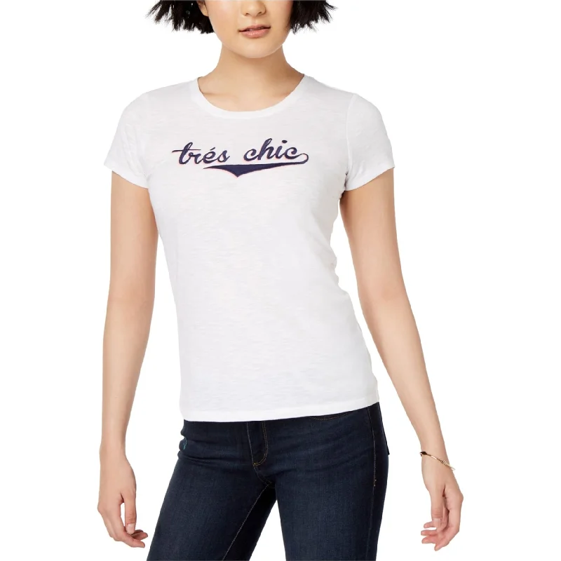 Maison Jules Womens Tres Chic Basic T-Shirt