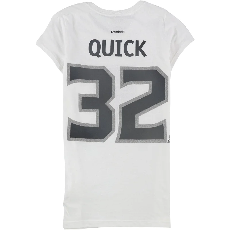 Reebok Womens La Kings Quick 32 Graphic T-Shirt