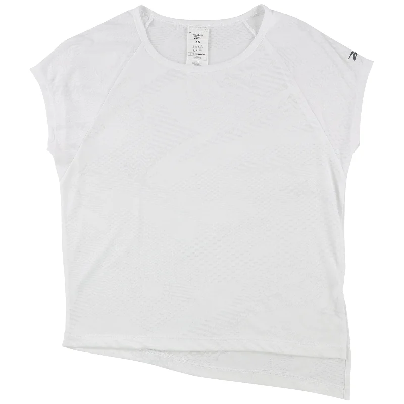 Reebok Womens Speedwick Basic T-Shirt, White, X-Small