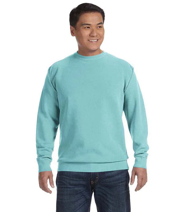 1566 - Comfort Colors Adult Crewneck Sweatshirt | Chalky Mint