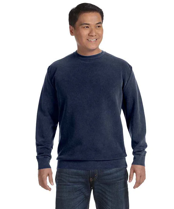 1566 - Comfort Colors Adult Crewneck Sweatshirt | True Navy