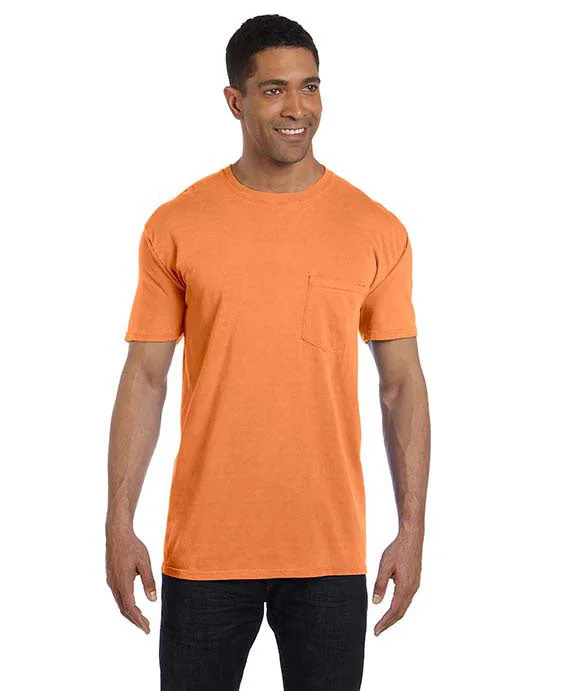 6030CC - Comfort Colors Adult Heavyweight RS Pocket T-Shirt | Melon