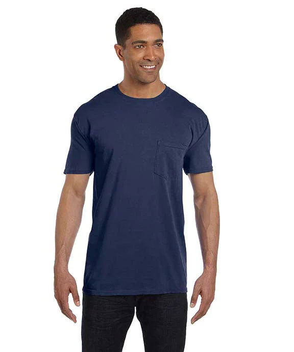 6030CC - Comfort Colors Adult Heavyweight RS Pocket T-Shirt | Midnight