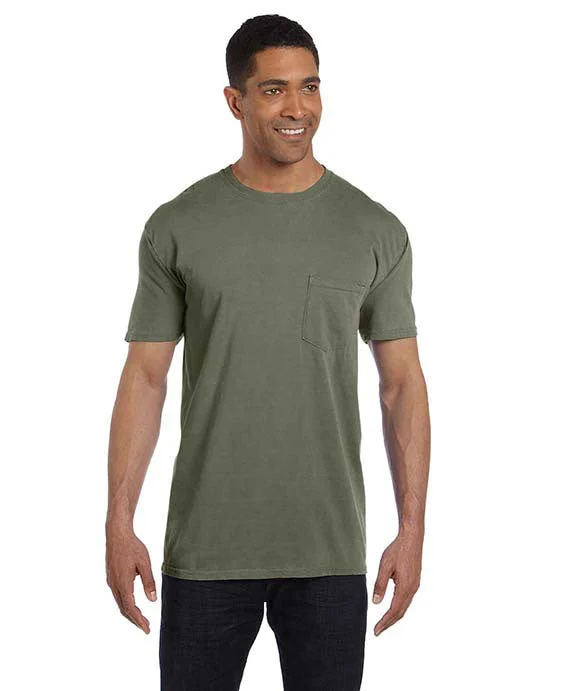 6030CC - Comfort Colors Adult Heavyweight RS Pocket T-Shirt | Sage