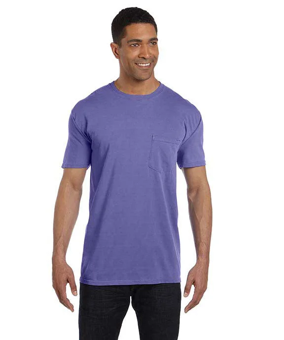 6030CC - Comfort Colors Adult Heavyweight RS Pocket T-Shirt | Violet