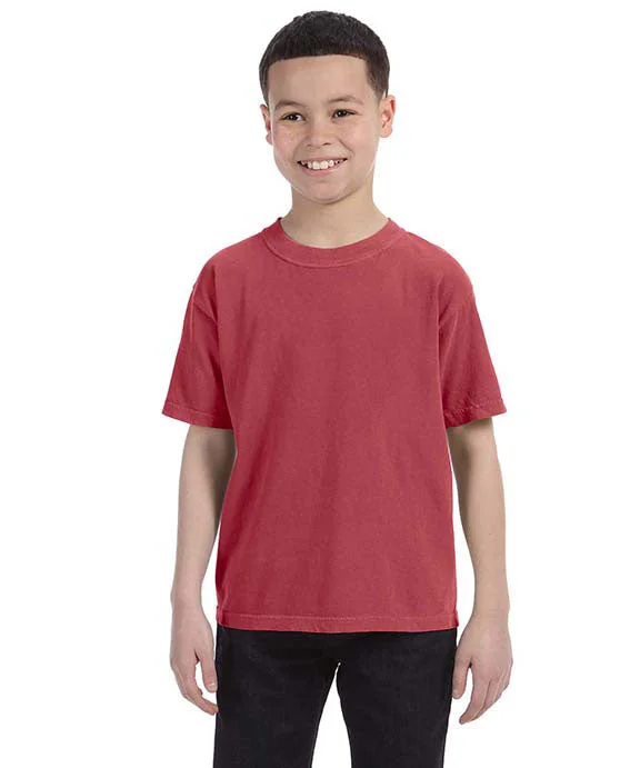 C9018 - Comfort Colors Youth Midweight T-Shirt | Crimson