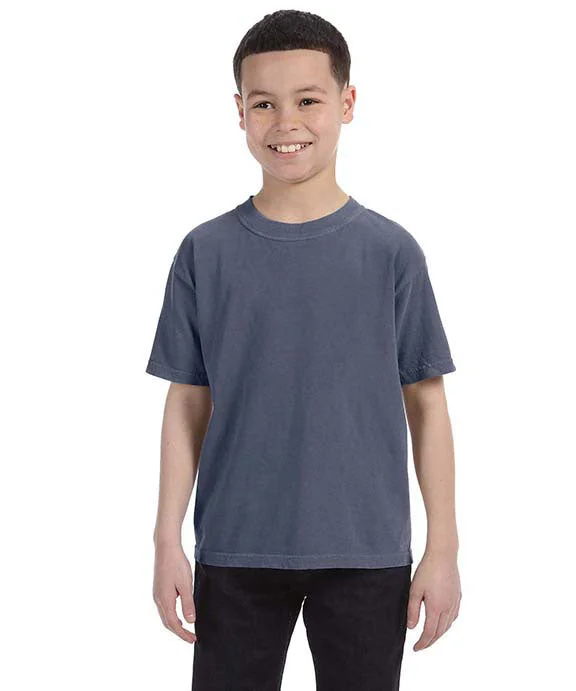 C9018 - Comfort Colors Youth Midweight T-Shirt | Washed Denim