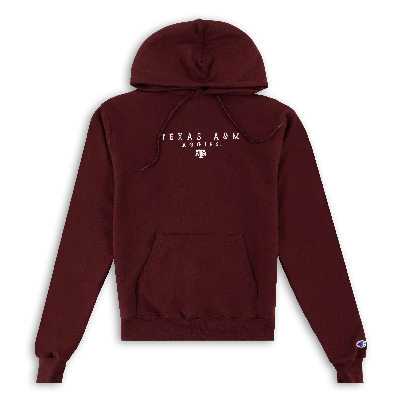 Texas A&M Aggies Champion Embroidered Hoodie