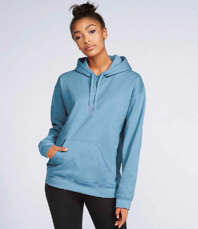 Gildan SoftStyle® Midweight Hoodie | Stone Blue