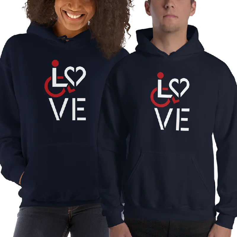 Love (for the Special Needs Community) Hoodie Stacked Design 1 of 3