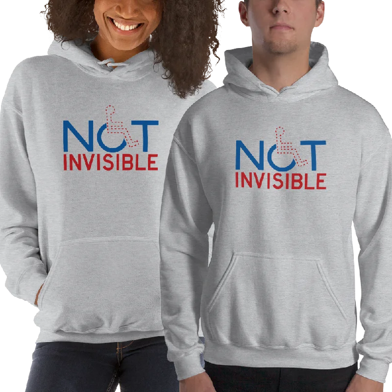 Not Invisible (Hoodie Light Colors)