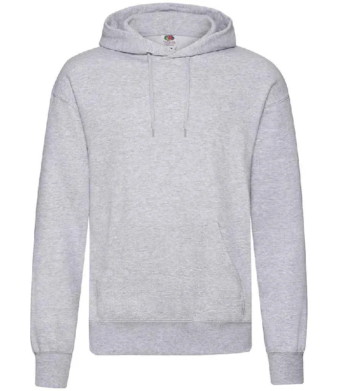 Fruit of the Loom Classic Hooded Sweatshirt | Heather Grey