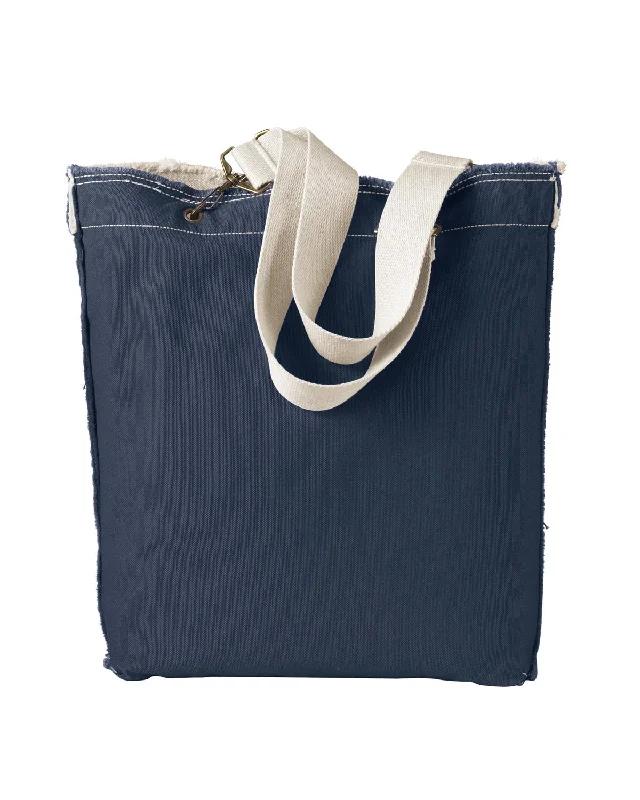 Authentic Pigment 1906 Direct-Dyed Raw-Edge Tote