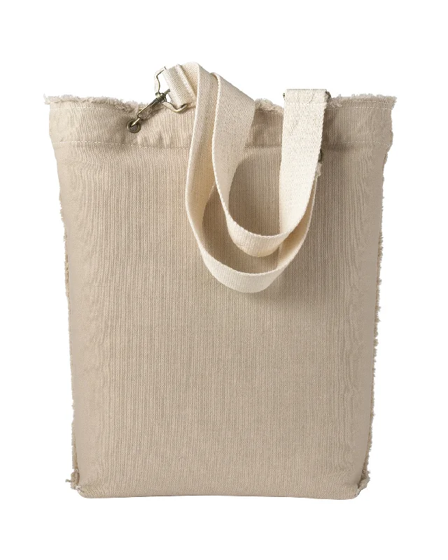 Authentic Pigment 1906 Direct-Dyed Raw-Edge Tote