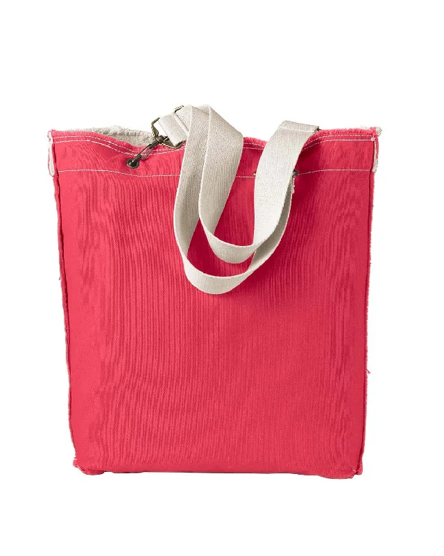 Authentic Pigment 1906 Direct-Dyed Raw-Edge Tote