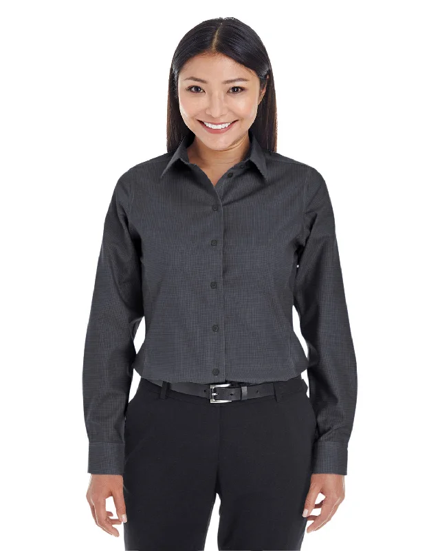 Devon & Jones DG532W Ladies' Crown Woven CCollection Royal Dobby Shirt