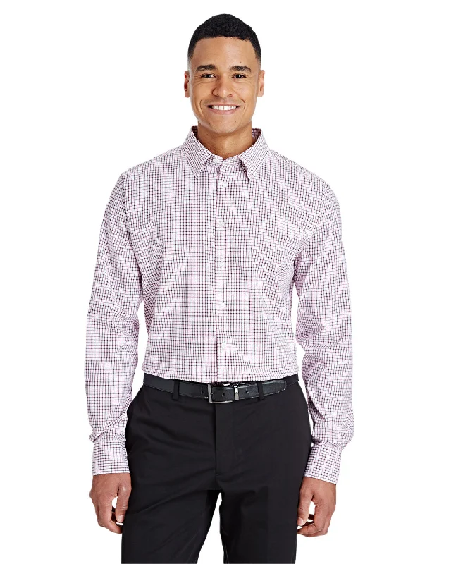 Devon & Jones DG540 CrownLux Performance Men's Micro Windowpane Shirt