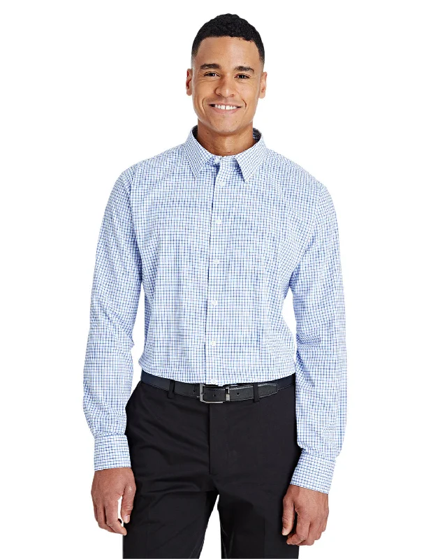 Devon & Jones DG540 CrownLux Performance Men's Micro Windowpane Shirt