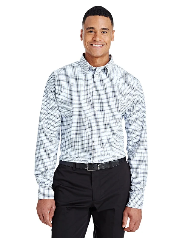 Devon & Jones DG540 CrownLux Performance Men's Micro Windowpane Shirt