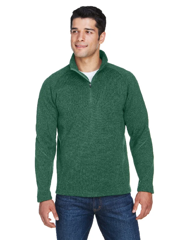 Devon & Jones DG792 Adult Bristol Sweater Fleece Quarter-Zip