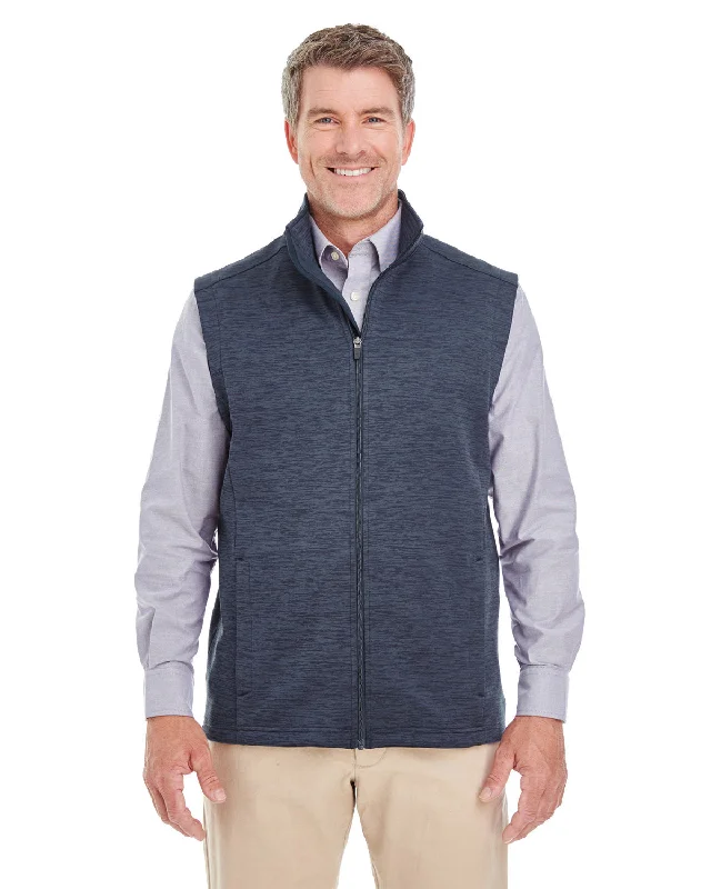 Devon & Jones DG797 Men's Newbury MlangeFleece Vest