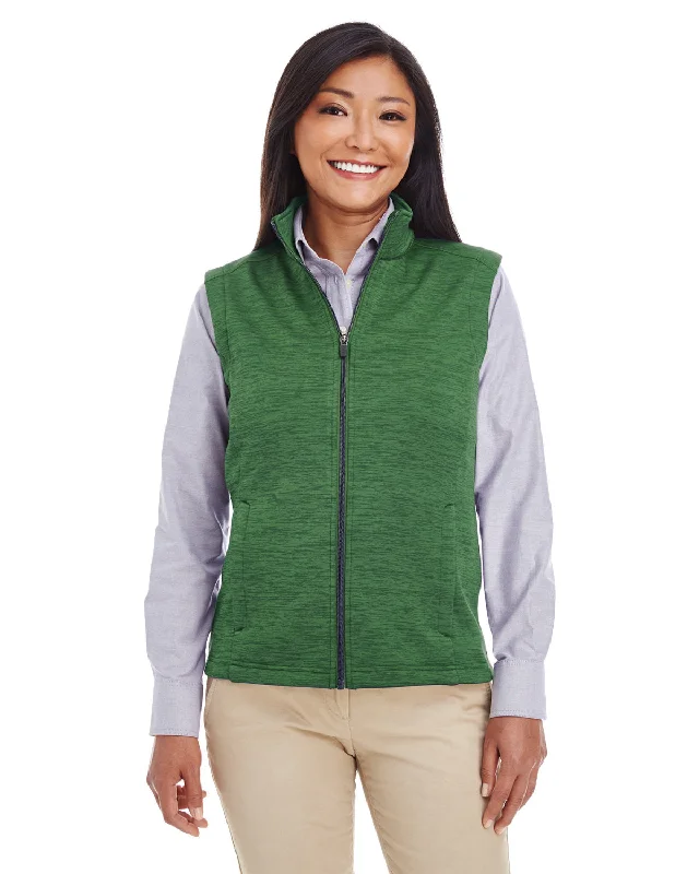 Devon & Jones DG797W Ladies' Newbury MlangeFleece Vest