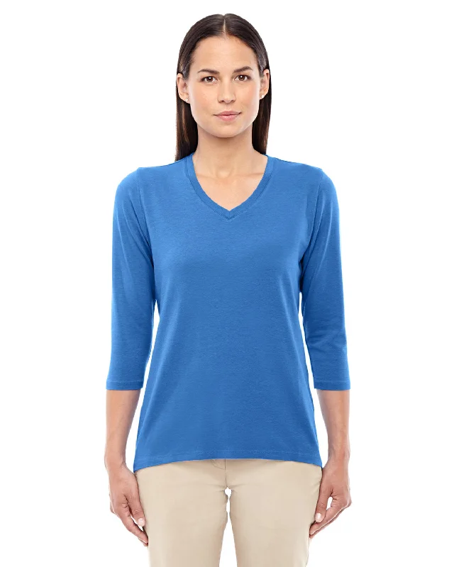 Devon & Jones DP184W Ladies' Perfect Fit Bracelet-Length V-Neck Top