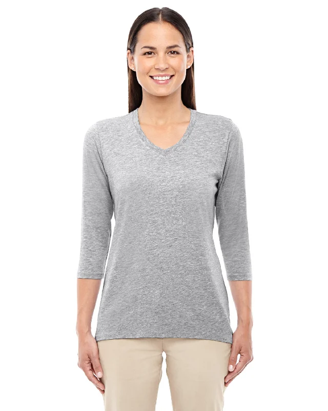 Devon & Jones DP184W Ladies' Perfect Fit Bracelet-Length V-Neck Top