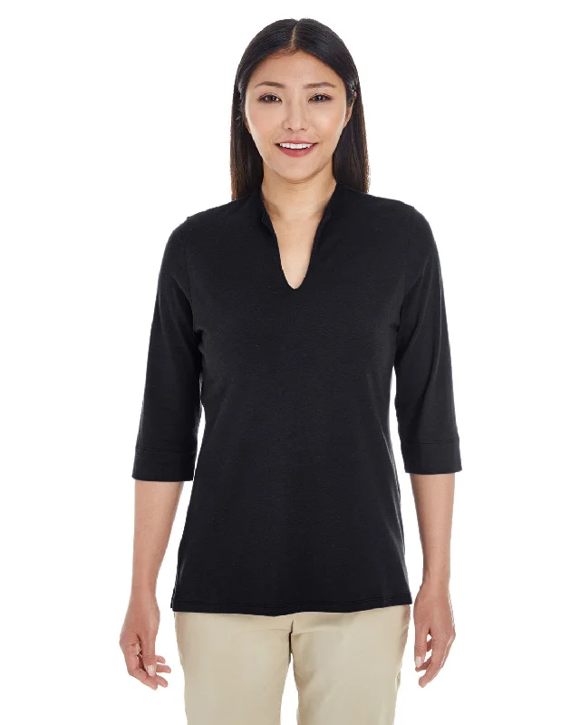 Devon & Jones DP188W Ladies' Perfect Fit Tailored Open Neckline Top