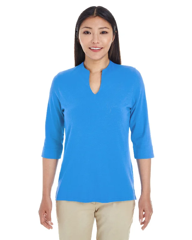 Devon & Jones DP188W Ladies' Perfect Fit Tailored Open Neckline Top