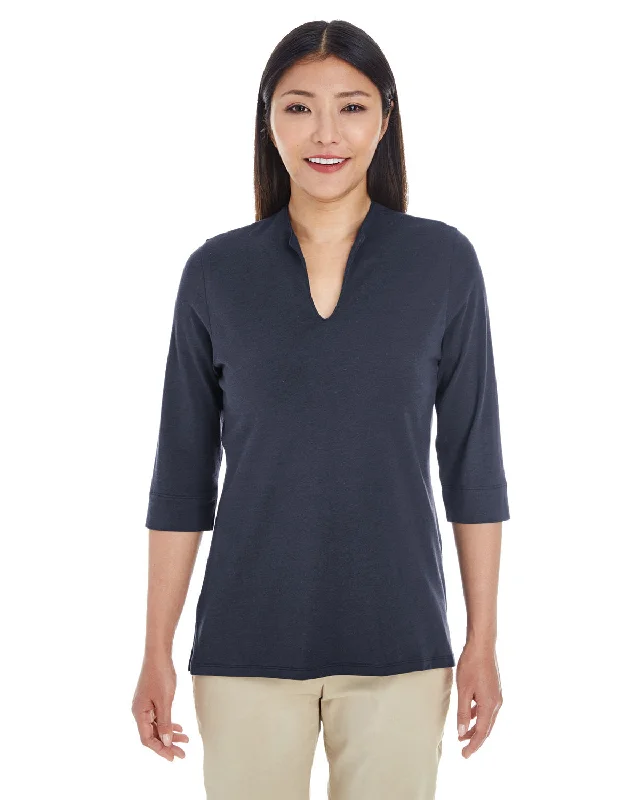 Devon & Jones DP188W Ladies' Perfect Fit Tailored Open Neckline Top