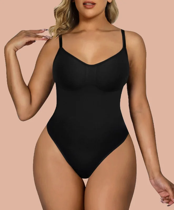 SHAPERX Bodysuit for Women Tummy Control Shapewear Seamless Sculpting Briefs Body Shaper